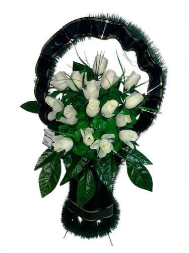 Корзина ваза Шампань (Черная) 85*45см