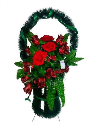 Корзина ваза Королѐк(Красный) 85*45см